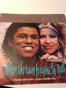 Jermaine Jackson & Pia Zadora / When the rain begins to fall