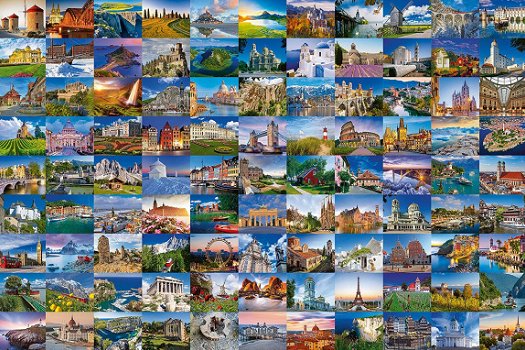 Ravensburger - 99 Beautiful Places in Europe - 3000 Stukjes Nieuw - 1