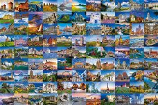 Ravensburger - 99 Beautiful Places in Europe - 3000 Stukjes Nieuw