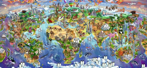 Ravensburger - World Wonders - 2000 Stukjes Nieuw - 1