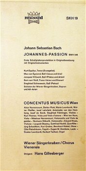 3LP - BACH Johannes Passion Das Alte Werk - 2