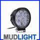 27 Watt breedstraler, werkverlichting, werklamp, rond model. - 1 - Thumbnail