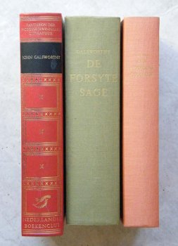 3 boeken+ the Forsyte sage - 1