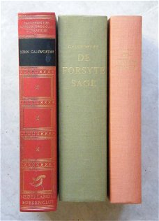 3 boeken+ the Forsyte sage