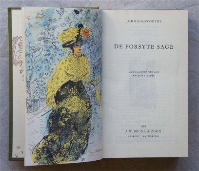 3 boeken+ the Forsyte sage - 6