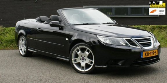 Saab 9-3 Cabrio - 1.8t Vector Spring Edition 200PK Hirsch Performance | Automaat | 18 Inch | Leer | - 1