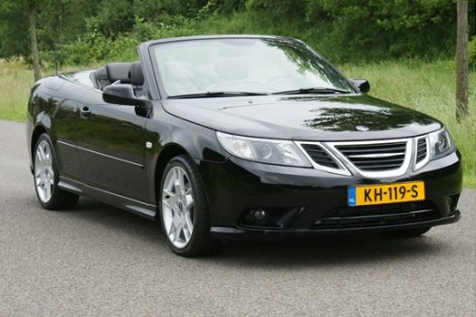 Saab 9-3 Cabrio - 1.8t Vector Spring Edition 200PK Hirsch Performance | Automaat | 18 Inch | Leer | - 1