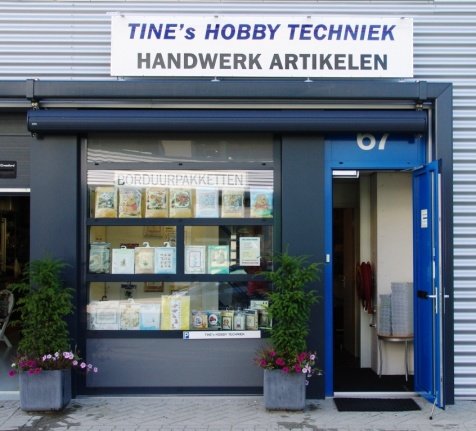 EVA ROSENSTAND GROOT BORDUURPAKKET MERKLAP ZWART/WIT 535 - Afbeelding 2