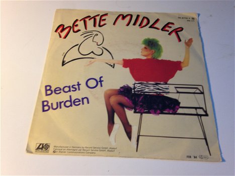 Bette Midler Beast of Burden - 1