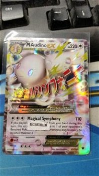 M Audino EX 85/124 XY Fates Collide nm - 1