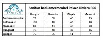 Sanifun badkamermeubel Palace Riviera 600 - 8 - Thumbnail