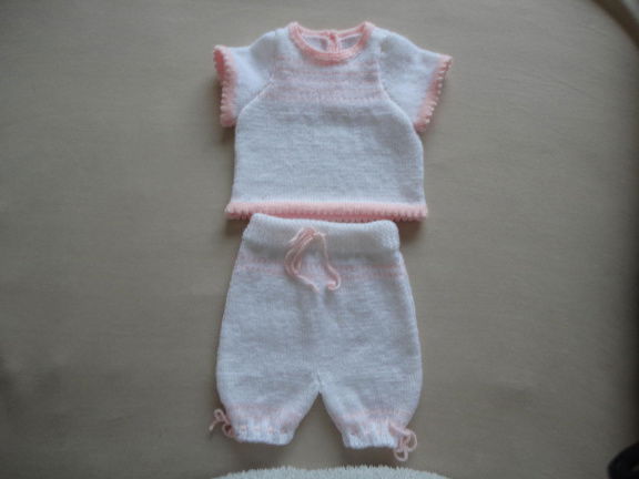 016 Babypakje voor babymeisje (ca. 0-3maanden) - Afbeelding 2