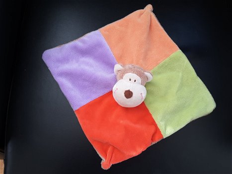 * 1502 Aap knuffeldoek Eddy Toys - 1