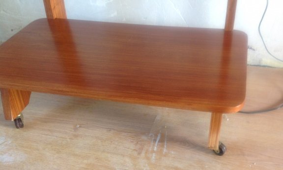 VERKOCHT ❤️ Mooivintage tafeltje, tv-meubeltje, jaren 50/60 - Afbeelding 3