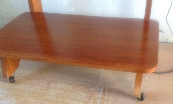VERKOCHT ❤️ Mooivintage tafeltje, tv-meubeltje, jaren 50/60 - Afbeelding 4