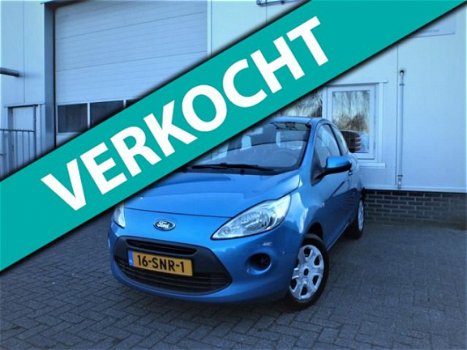 Ford Ka - 1.2 Cool & Sound start/stop Airco Elektr Raam NW Apk Nette Staat Dealer Onderhouden - 1