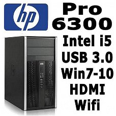 HP 6300 Pro MT PC | Intel i5 | 4GB DDR3 | 250GB HDD | USB 3.0