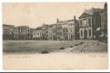 Antiek ansichtkaart Gouda: Markt, 1904 - 1 - Thumbnail