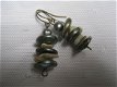 1001 oorbellen antiek echt zoetwaterparels brons - 3 - Thumbnail