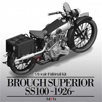 MF Hiro - HQ metal kits voor Vincent HRD - Brough Superior - Ansani motorfietsen - 3
