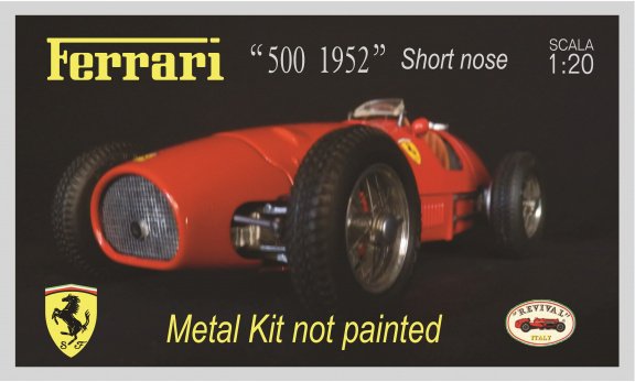 Revival 1:20 metalen HQ model kits voor classic Italiaanse raceauto's - 1