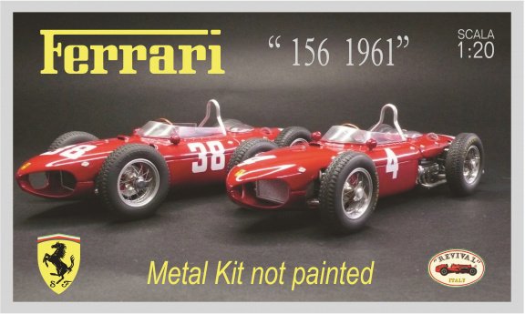 Revival 1:20 metalen HQ model kits voor classic Italiaanse raceauto's - 2