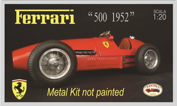 Revival 1:20 metalen HQ model kits voor classic Italiaanse raceauto's - 4