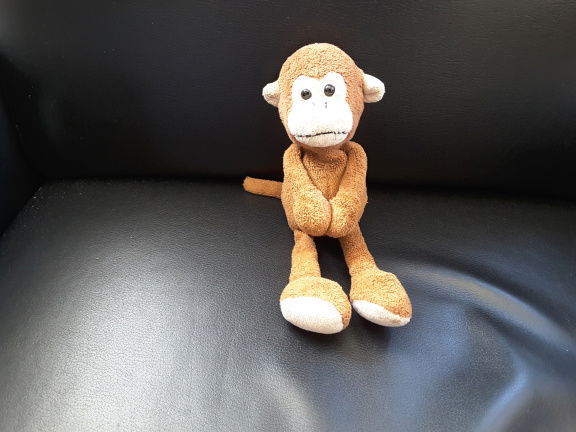 *1522 Aap Hema Knuffel met magneet - nr. 1