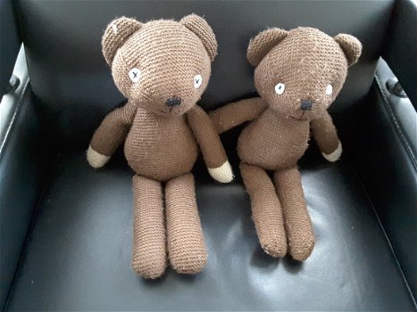 *1533 Beer Mr Bean Teddy 40cm - 1