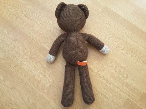 *1533 Beer Mr Bean Teddy 40cm - 2