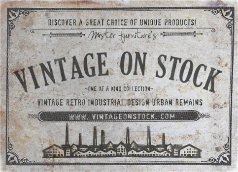 Industriekast metaal Vintage locker klein Ex-werkkast oud Fabriekskasten - 8