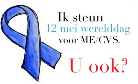 ME / CVS 12 mei wereld ME dag / Blauwe lintjes hier te koop blue ribbon - 3