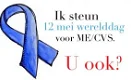 ME / CVS 12 mei wereld ME dag / Blauwe lintjes hier te koop blue ribbon - 3 - Thumbnail