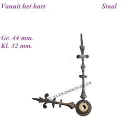 = Wijzers Franse pendule = 38081