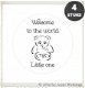 Witte stickers buffalo Ø 40mm (24 stuks) sticker allerleileuks - 8 - Thumbnail