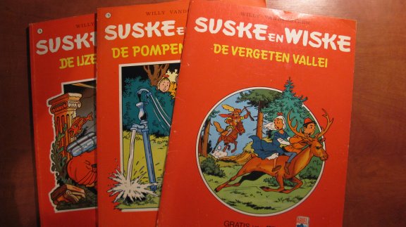 3 x Origineel oude stripboeken: Suske en Wiske; Ariel, 76, 176... - 1