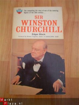 (bw) Sir Winston Churchill door Edgar Black - 1
