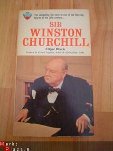 (bw) Sir Winston Churchill door Edgar Black