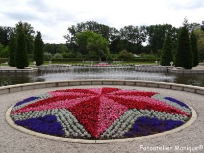 Fotokaart Bloemperkje en waterpartijen (Bloem02) - 1