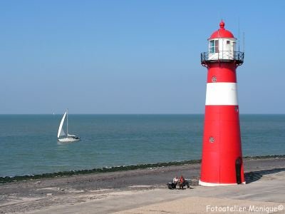 Fotokaart Vuurtoren Westkapelle (Mar02) - 1