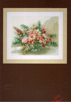 AANBIEDING LANARTE GROOT BORDUURPAKKET ,BOUQUET OF FLOWERS 794 - 1