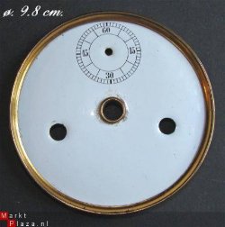 === Binnen wijzerplaatje gewicht regulateur = oud === 1802