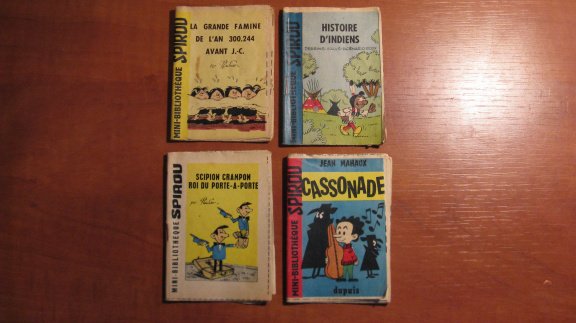 4 x oude miniboekjes jaren 60: Scipion Crampon du porte -a- porte - 1