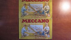 2 x Oude Meccano boekjes 2A en 4A mét voorbeelden...1954!