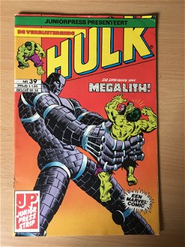 De Hulk nr. 39 (Juniorpress) - 1