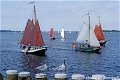 Fotokaart Admiraalzeilen Veerse Meer en meeuwen op paalhoofden (Mar11) - 1 - Thumbnail