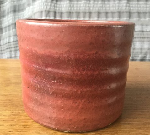Verkocht ❤️ Bloempotje Mobach keramiek Utrecht, vintage - nr. 1