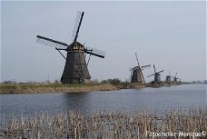 Fotokaart Molens Kinderdijk (Stad06)