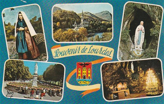 Frankrijk Souvenir de Lourdes 1983 - 1