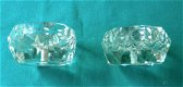 2 antieke kristallen knoppen ca 1900. - 2 - Thumbnail